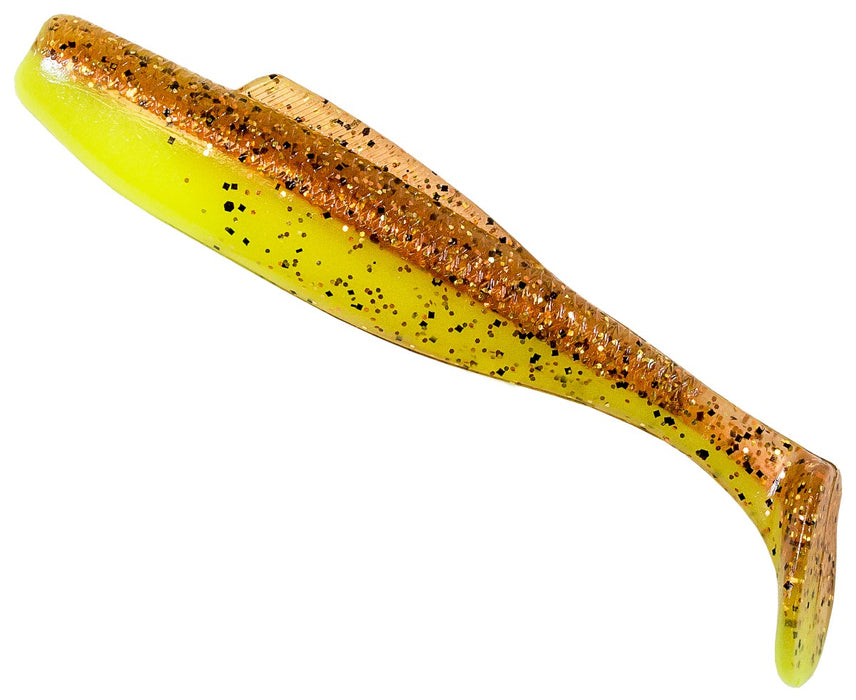 Z-man Diezel Minnowz 4" Soft Plastic Lure 5pk [col:sexy Penny]
