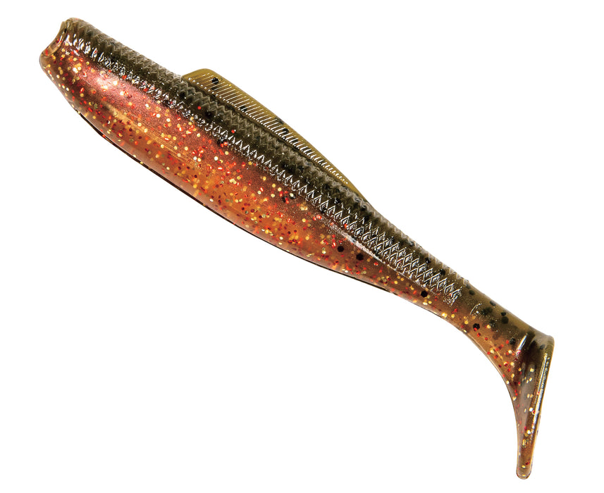 Z-man Diezel Minnowz 4" Soft Plastic Lure 5pk [col:bloody Mary Sunday]