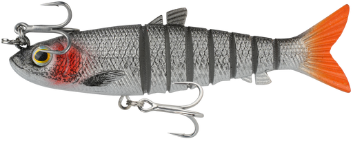 Wilson Live Mullet 5.5" Soft Plastic Swimbait Lure [col:crazy Mullet]