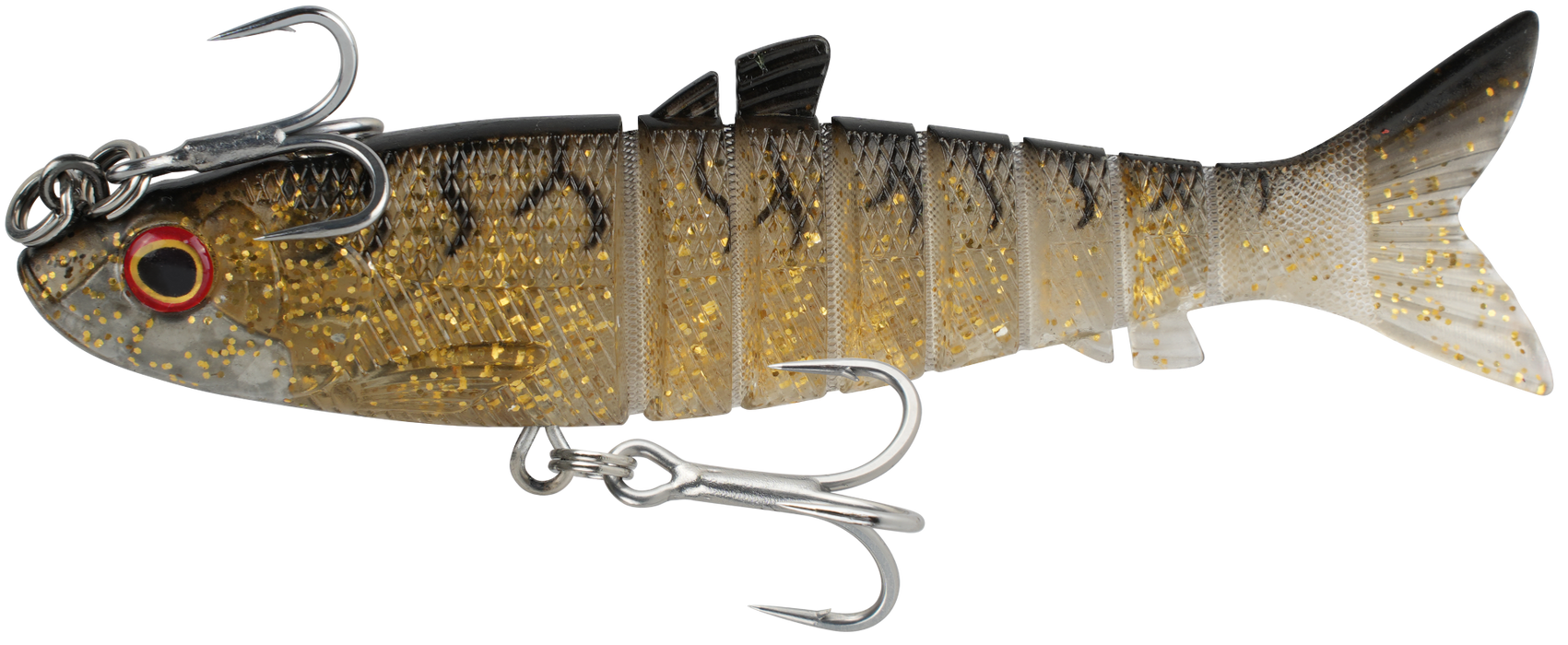 Wilson Live Mullet 5.5" Soft Plastic Swimbait Lure [col:dark Ale]