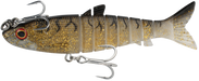 Wilson Live Mullet 5.5" Soft Plastic Swimbait Lure [col:dark Ale]
