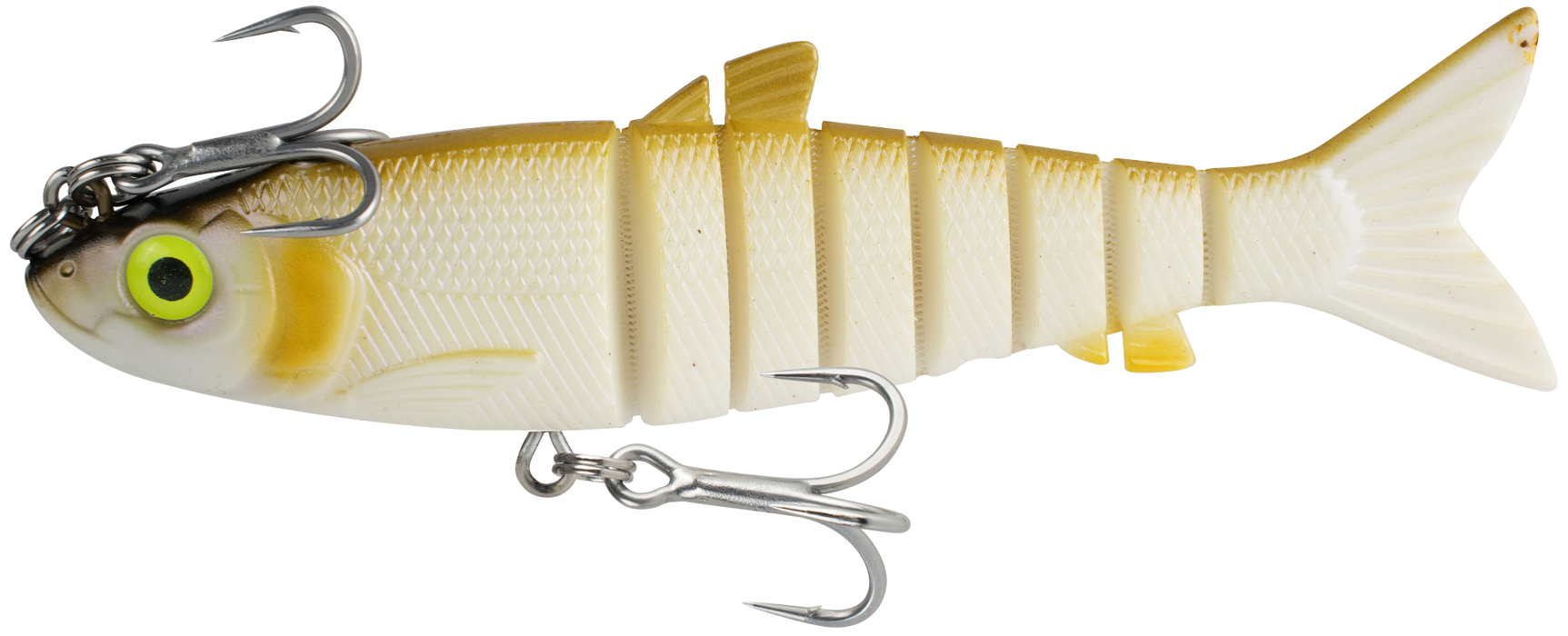Wilson Live Mullet 5.5" Soft Plastic Swimbait Lure [col:olive Guppy]