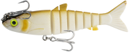 Wilson Live Mullet 5.5" Soft Plastic Swimbait Lure [col:olive Guppy]