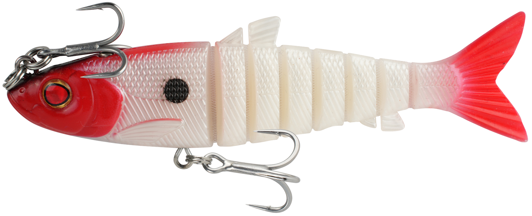 Wilson Live Mullet 5.5" Soft Plastic Swimbait Lure [col:red Head Bear]