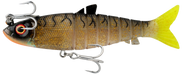 Wilson Live Mullet 5.5" Soft Plastic Swimbait Lure [col:toxic Ale]