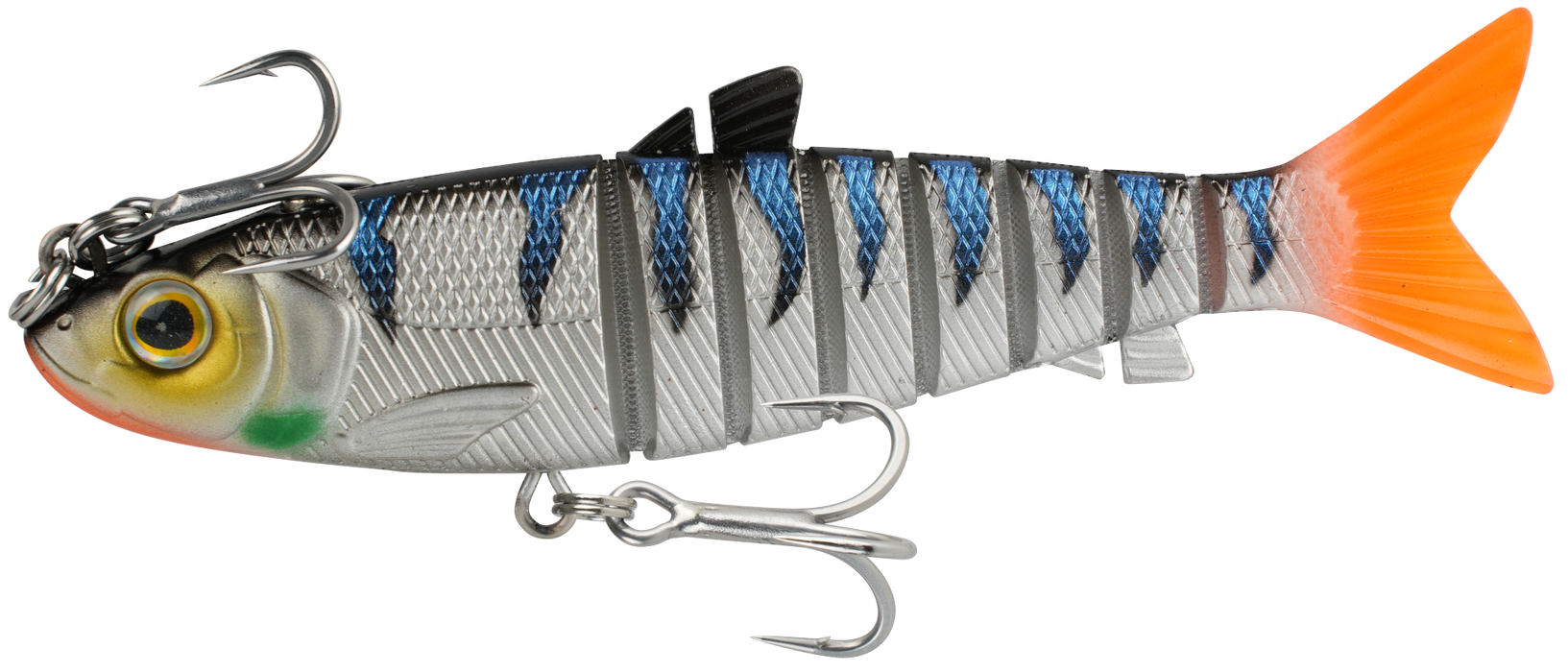 Wilson Live Mullet 5.5" Soft Plastic Swimbait Lure [col:purple Perch]