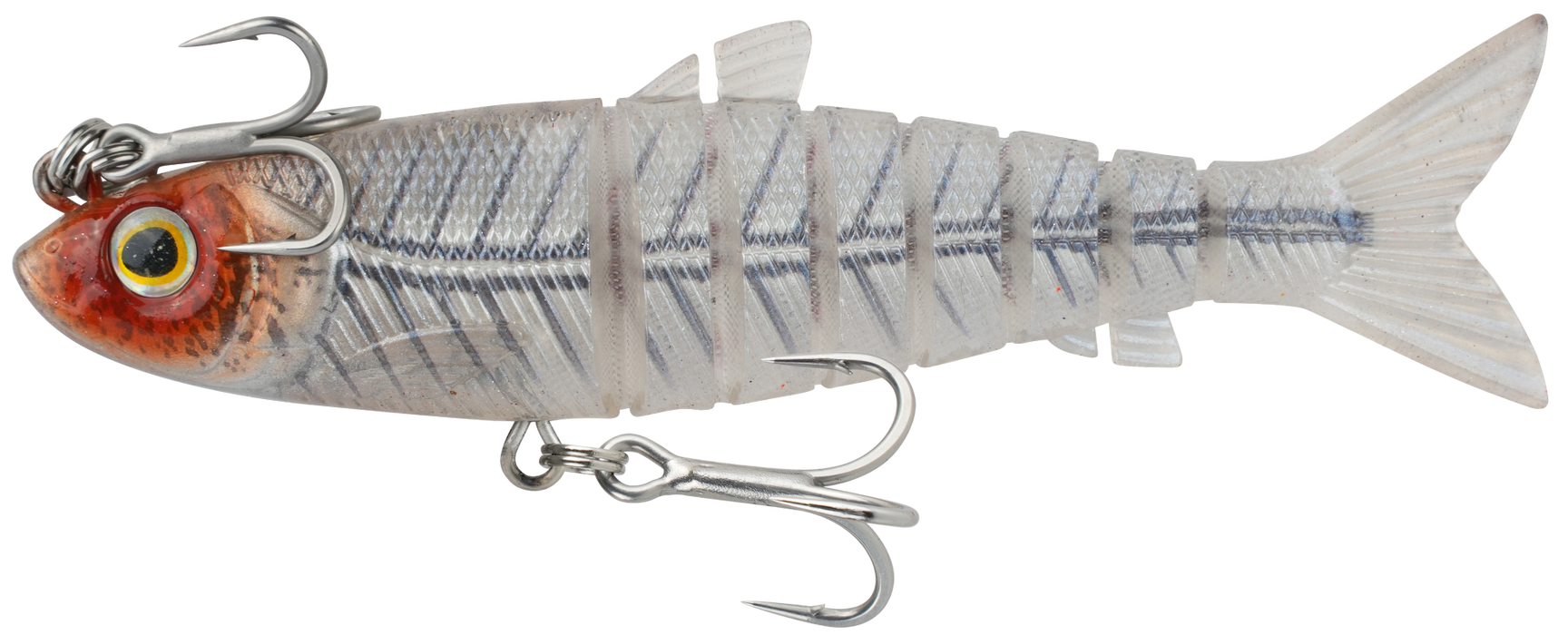Wilson Live Mullet 5.5" Soft Plastic Swimbait Lure [col:ghost Catfish]