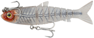 Wilson Live Mullet 5.5" Soft Plastic Swimbait Lure [col:ghost Catfish]