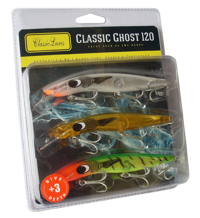 Classic Lures 120 Ghost +3ft Pack — Fishing & Outdoor World