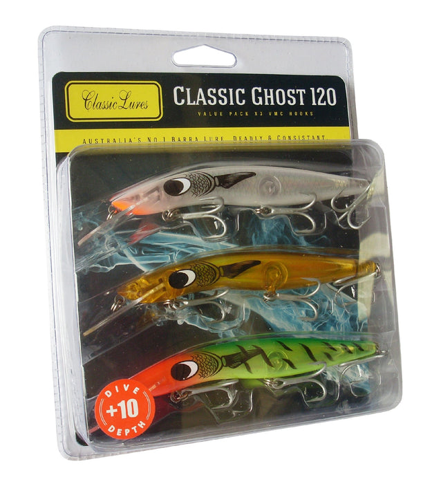 Classic Lures 120 Ghost +10ft Pack