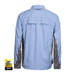 Shimano Pro Stretch Vented Long Sleeve Fishing Shirt- Cloudburst [size:small]