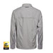 Shimano Pro Stretch Vented Long Sleeve Fishing Shirt - Paloma Grey [size:x-large]
