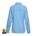 Shimano Ladies Pro Stretch Vented Long Sleeve Fishing Shirt - Sky Blue [size:14]