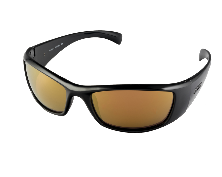 Spotters Artic+ Gloss Black Gold Glass