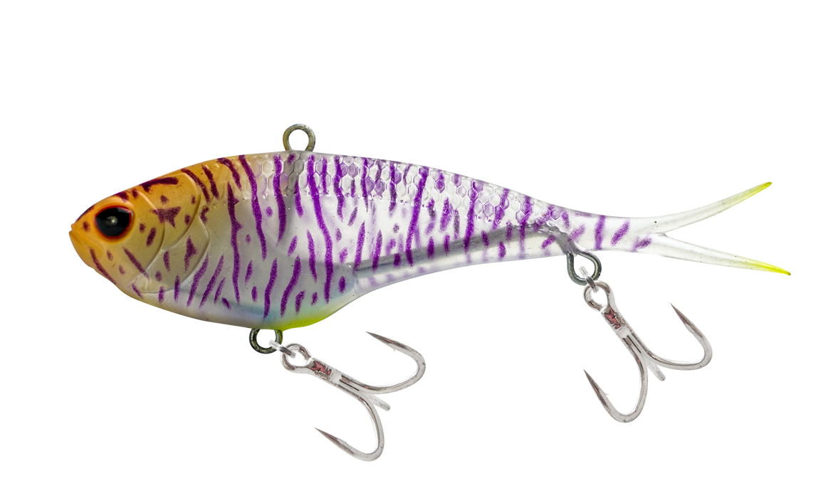 Nomad Vertrex Max 95mm-25g Vibe [col:holographic Purple Shrimp]