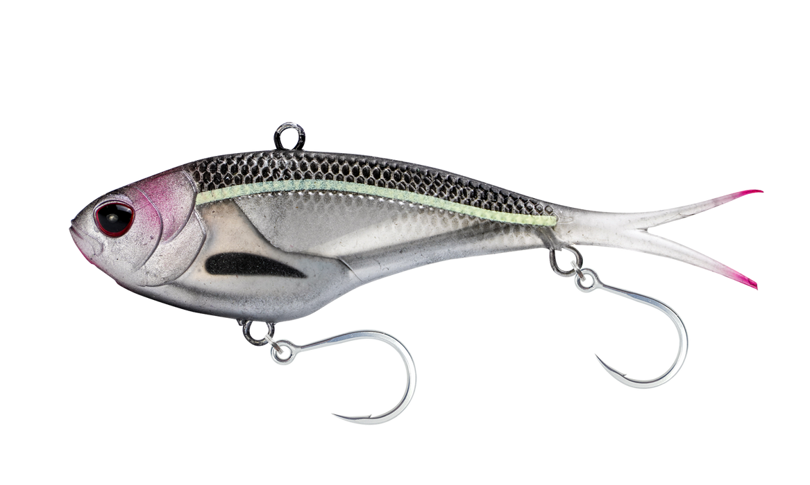 Nomad Vertrex Max 150mm-85g Vibe [col:bleeding Mullet]