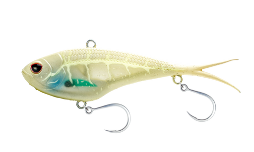 Nomad Vertrex Max 150mm-85g Vibe [col:white Ghost Shad]