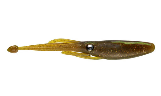 Nomad Live Ops Jerksquid 3.25" Soft Plastic Lure [col:motor Oil Uv]