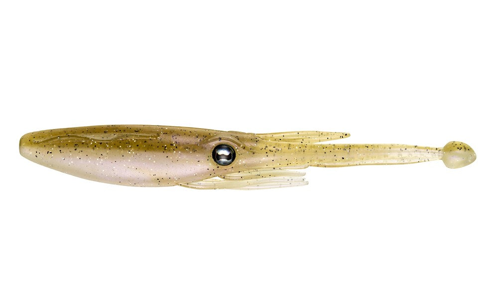 Nomad Live Ops Jerksquid 4" Soft Plastic Lure [col:sandy Pearl]