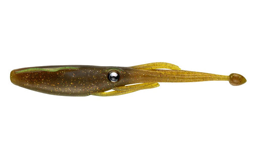 Nomad Live Ops Jerksquid 4" Soft Plastic Lure [col:motor Oil Uv]