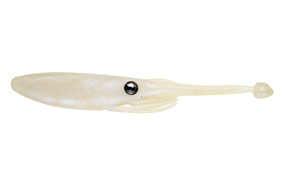 Nomad Live Ops Jerksquid 5" Soft Plastic Lure [col:pearl White]