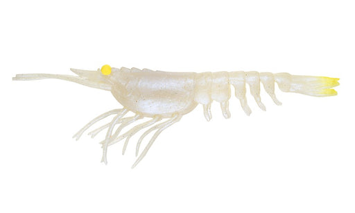 Nomad Live Ops Switcher Shrimp 4.25" Soft Plastic [col:pearl White Uv]